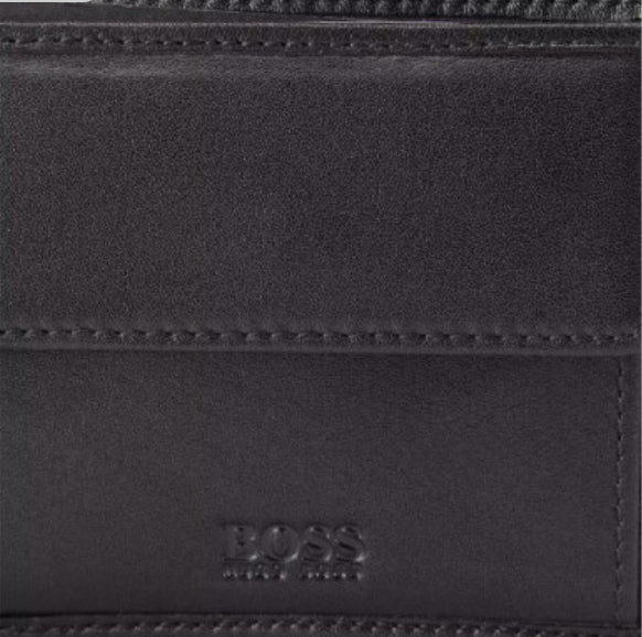 Black hugo boss wallet